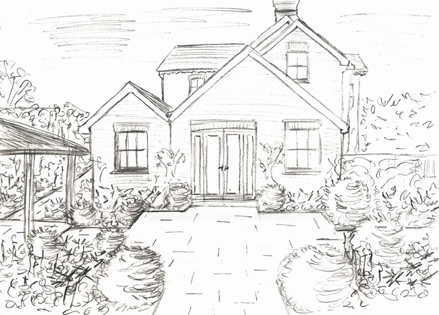 Garden Sketch ideas | Lisa Cox Garden Designs Blog