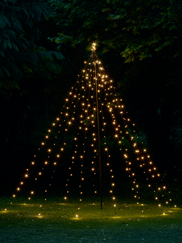 outdoor light up tree tower by Cox & Cox