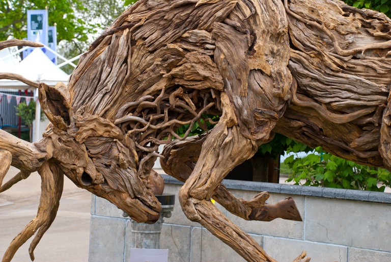 garden story driftwood