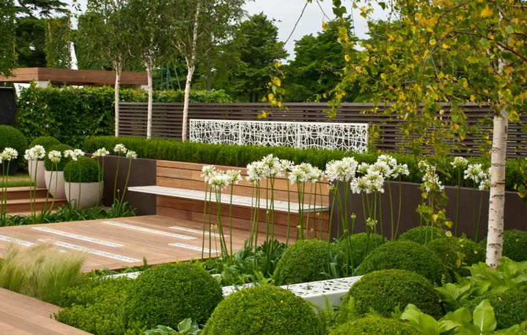 Contemporary Contemplation Show Garden | Lisa Cox Garden ...