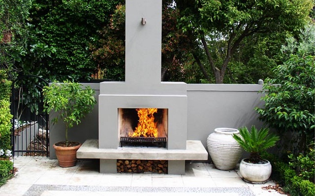 Handmade outdoor fireplaces by Alfresco Fires | Lisa Cox ...