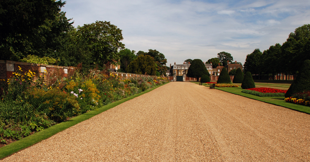 Herbaceous border at Hampton Court Palace Garden Lisa Cox Designs