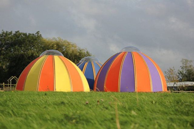 Pod tents by Unidome