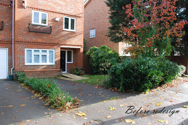 Sutton front garden before redesign Lisa Cox copy