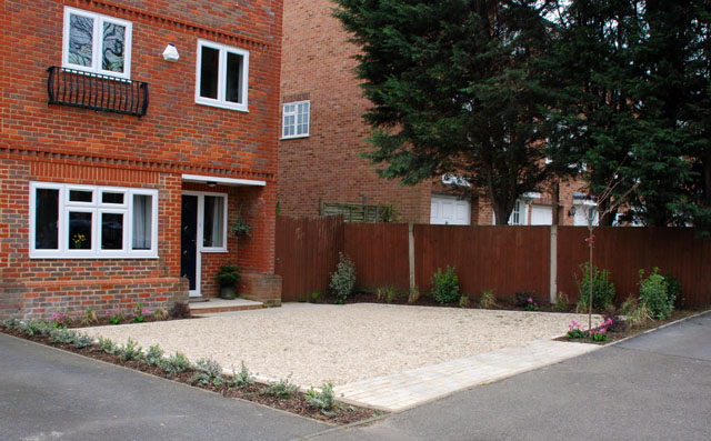 Sutton front garden after planting Lisa Cox Designs