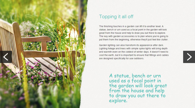 Topping it off - M&S Bank article by Lisa Cox Garden Designs