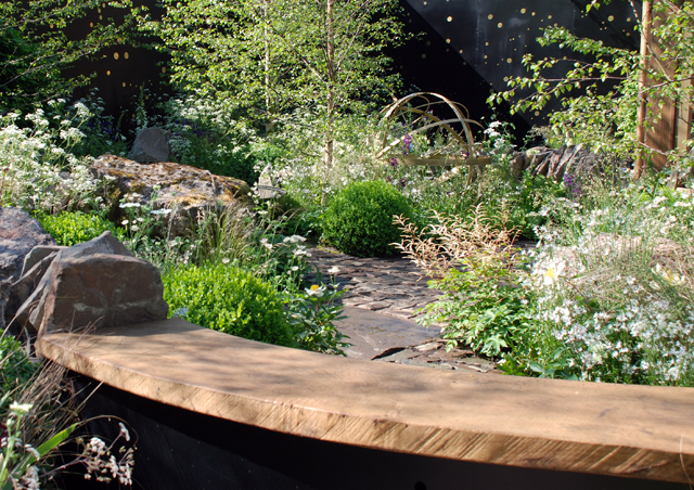 The Night Sky Garden Harry & David Rich RHS Chelsea 2014 Lisa Cox