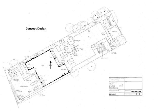 Concept Design Ashtead Lisa Cox Garden Designs