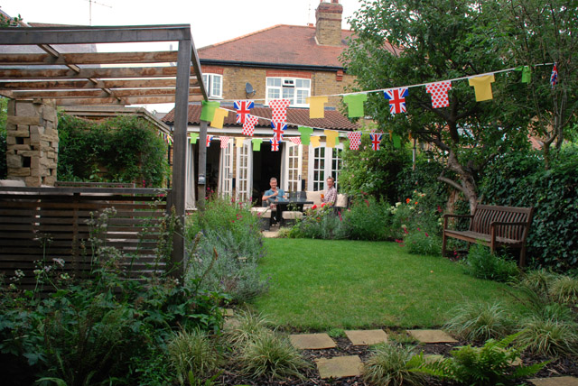 Covered Seating Area Lisa Cox Garden Designs Blog