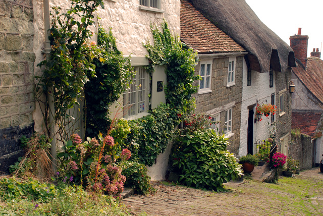 Gold Hill in Shaftesbury Lisa Cox Garden Designs