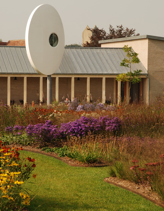 Hause Wirth big clock Lisa Cox Designs