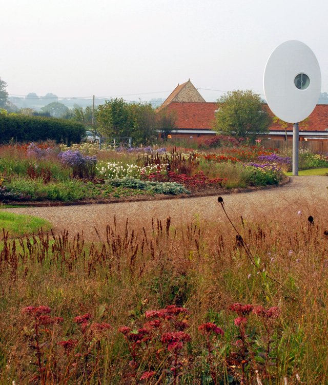 Hauser Wirth clock Lisa Cox Garden Designs