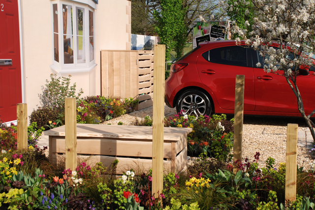 Front garden design Lisa Cox RHS Cardiff 2015