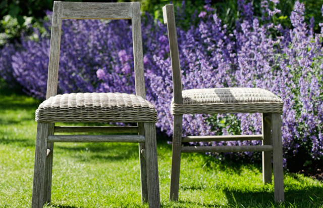 Caneo chairs by Oxenwood outdoor furniture