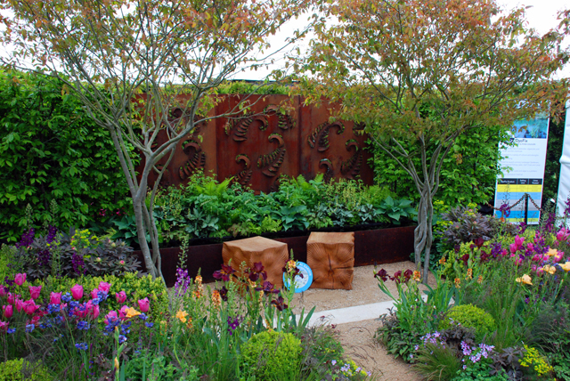 Festival garden Whatley Manor RHS Malvern 2015 Lisa Cox Designs