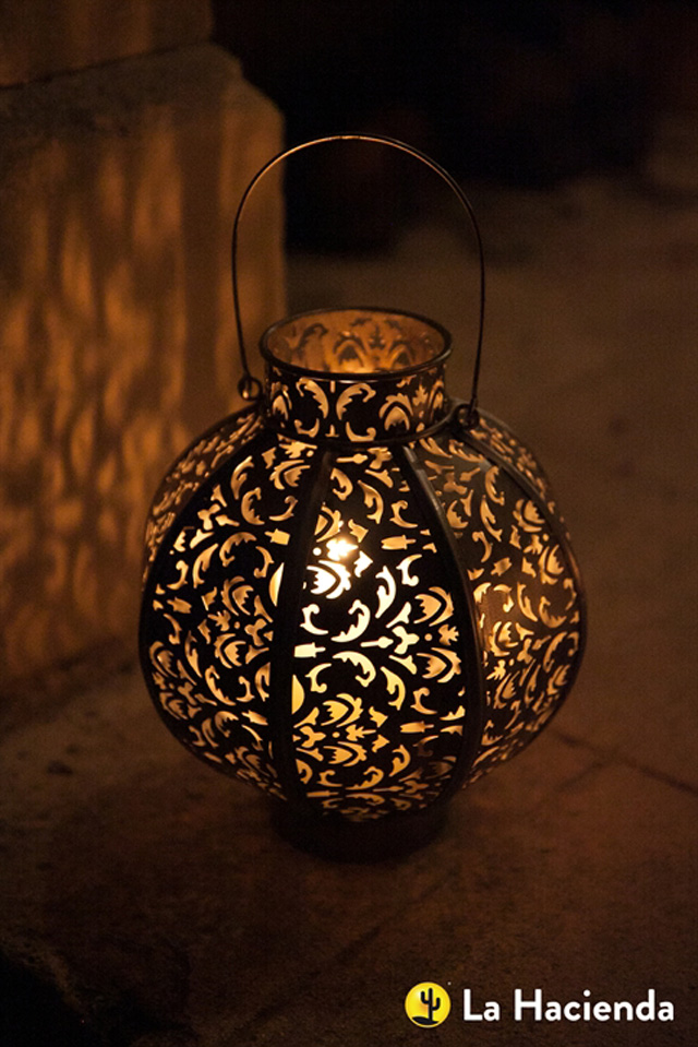 Globe lantern by La Hacienda