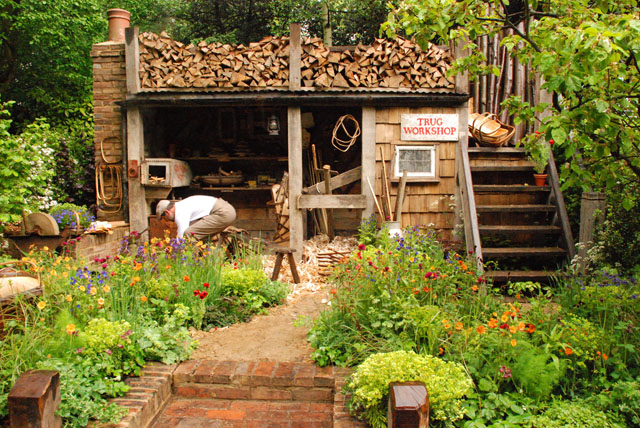 RHS Chelsea Flower Show 2015 A trugmaker's garden Lisa Cox