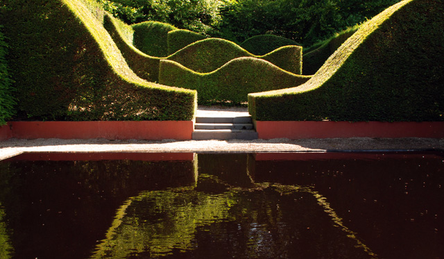 Pool Garden at Veddw Lisa Cox Designs