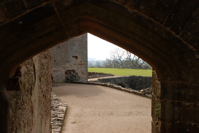 Large archway at Raglan Castle Lisa Cox Designs