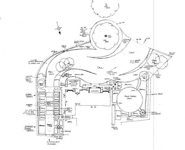 Concept design Cheshire garden Lisa Cox